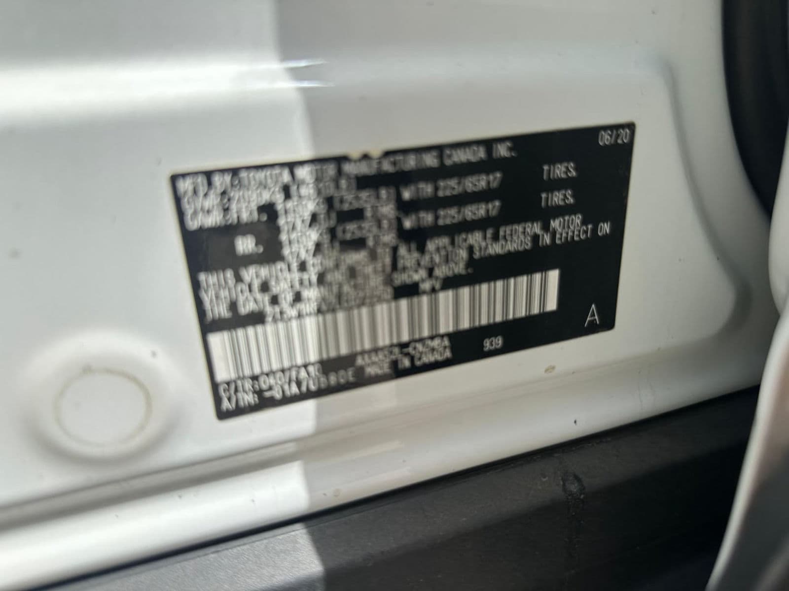 2020 TOYOTA RAV4 XLE Automatic SUV On DISTRESS SALE — photo 6