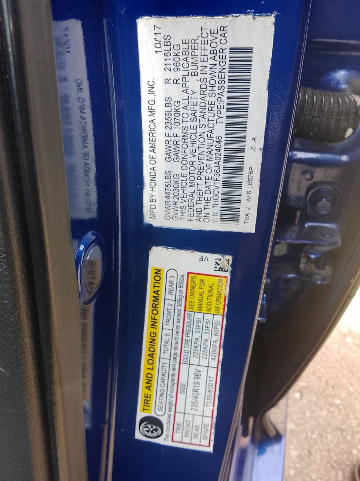 2018 Honda Accord Sedan — photo 4 of 11