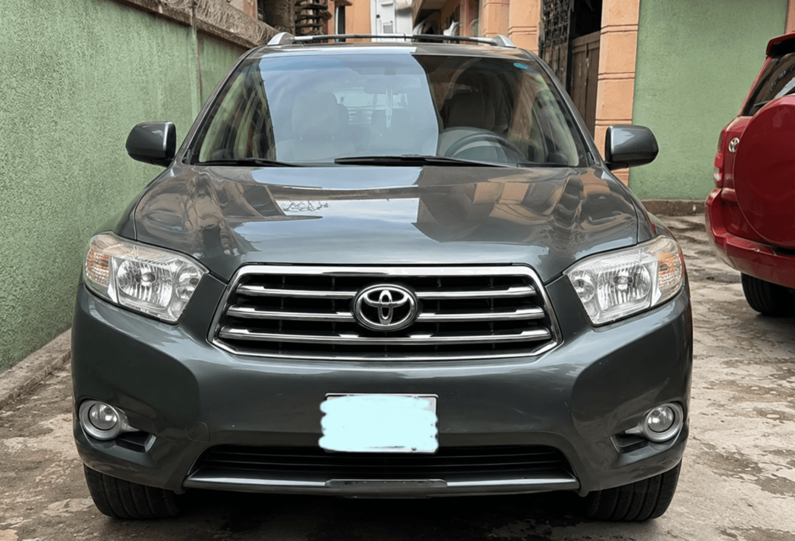 First Body 2009 Toyota Highlander Limited Full Option SUV (Tokunbo) for Sale in Surulere, Lagos